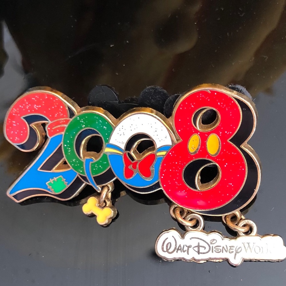 Disney Parks 2008 Pin (with Charms)